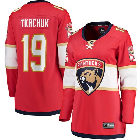 Women's Florida Panthers #19 Matthew Tkachuk Red Home Player Jersey