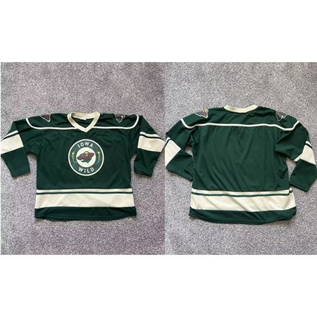 Youth Minnesota Wild Green Stitched Hockey Jersey