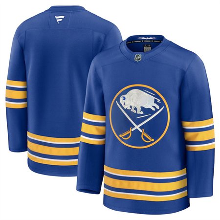 Youth Buffalo Sabres Blank Blue 2024-25 Home Stitched Hockey Jersey