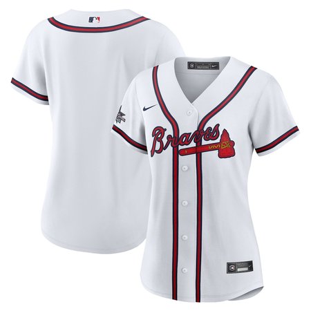 Women's Atlanta Braves Nike White 2025 MLB All-Star Game Home Team Replica Jersey