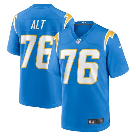 Men's Los Angeles Chargers Joe #76 Alt Nike Powder Blue Player Game Jersey