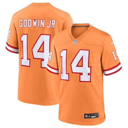 Men's '76 Tampa Bay Buccaneers #14 Chris Godwin Nike Orange Player Game Jersey