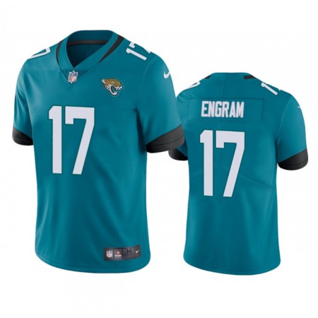 Men's Jacksonville Jaguars #17 Evan Engram Teal 2023 Vapor Untouchable Limited Stitched Jersey Men's Jacksonville Jaguars #17 Evan Engram Teal 2023 Vapor Untouchable Limited Stitched Jersey