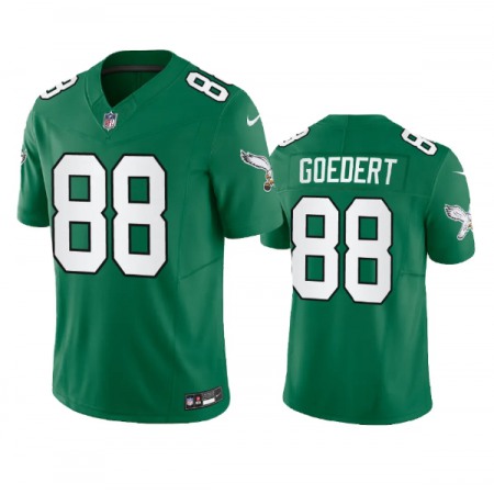 Men's Philadelphia Eagles #88 Dallas Goedert Green 2023 F.U.S.E. Vapor Untouchable Stitched Football Jersey Men's Philadelphia Eagles #88 Dallas Goedert Green 2023 F.U.S.E. Vapor Untouchable Stitched Football Jersey