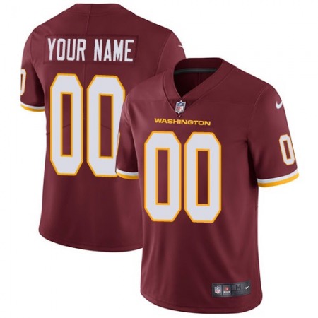Men's Men's Washington Football Team ACTIVE PLAYER Custom Red Vapor Untouchable Limited Stitched NFL Jersey Men's Men's Washington Football Team ACTIVE PLAYER Custom Red Vapor Untouchable Limited Stitched NFL Jersey